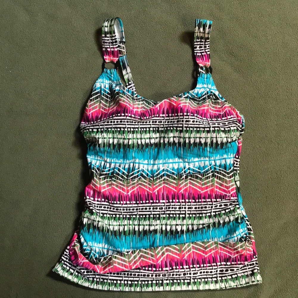 Croft & Barrow adjustable-strap Tankini Top!